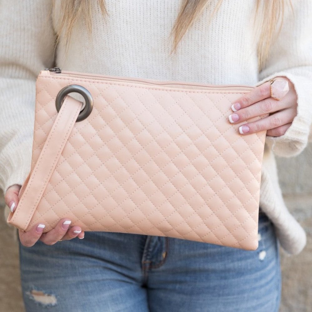 EVERYDAY CLUTCH - QUILTED